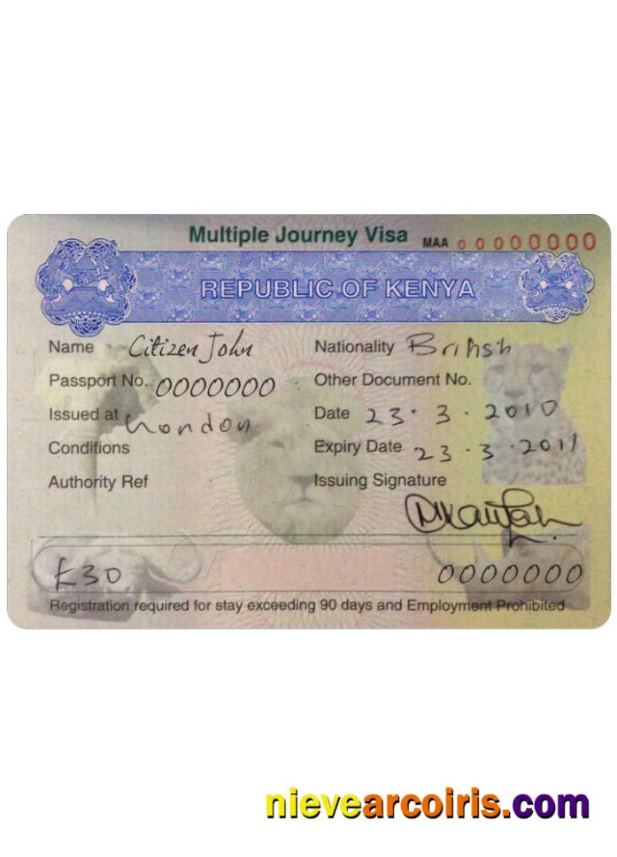 KENYA visa